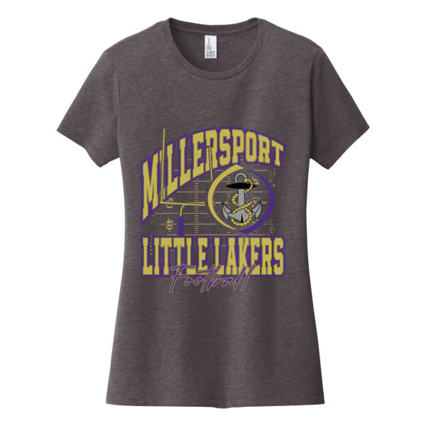 Little Lakers Football - Goalpost - Women's Everyday T-Shirt Thumbnail