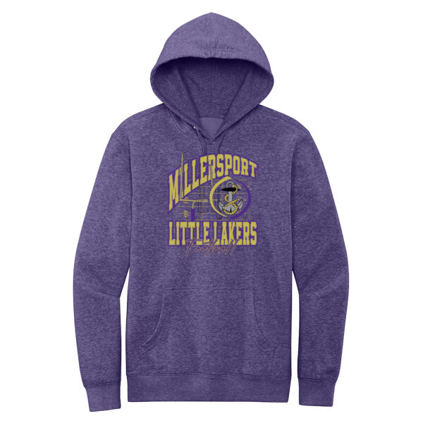 Little Lakers Football - Goalpost - Unisex Everyday Fleece Hoodie Thumbnail