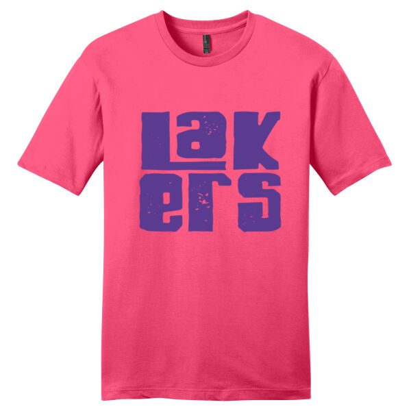 Lakers - Block - Unisex Everyday Important T-Shirt Thumbnail