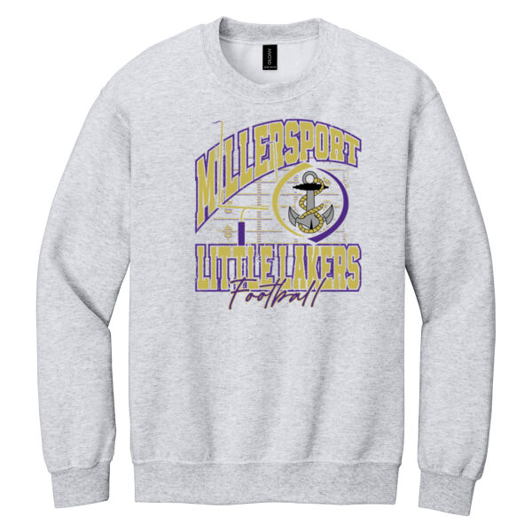 Little Lakers Football - Goalpost - Heavy Blend™ Crewneck Sweatshirt Thumbnail
