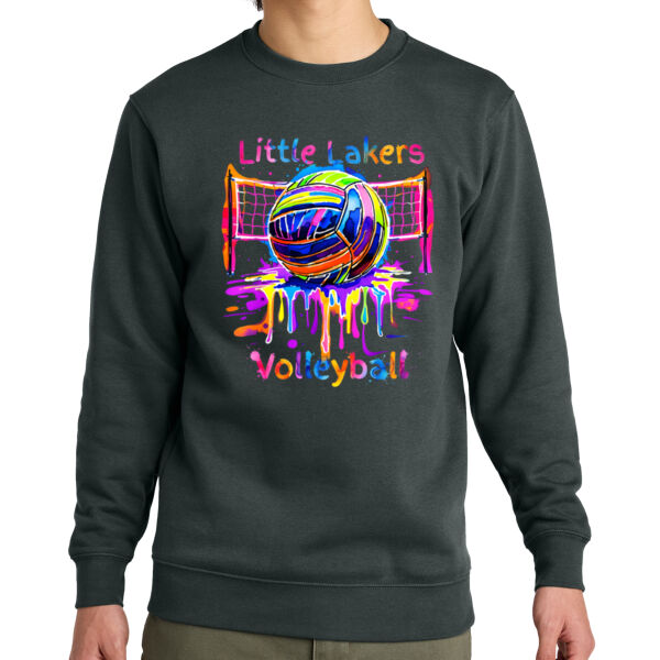 Volleyball - Paint - Unisex Everyday Fleece Crew Thumbnail