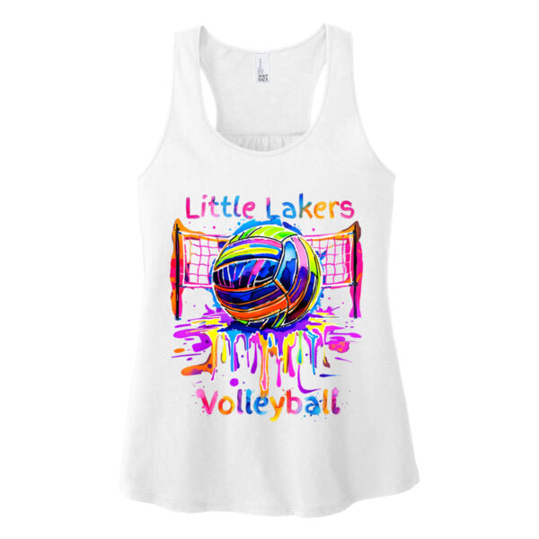 Volleyball - Paint - Women's Everyday Racerback Tank Thumbnail
