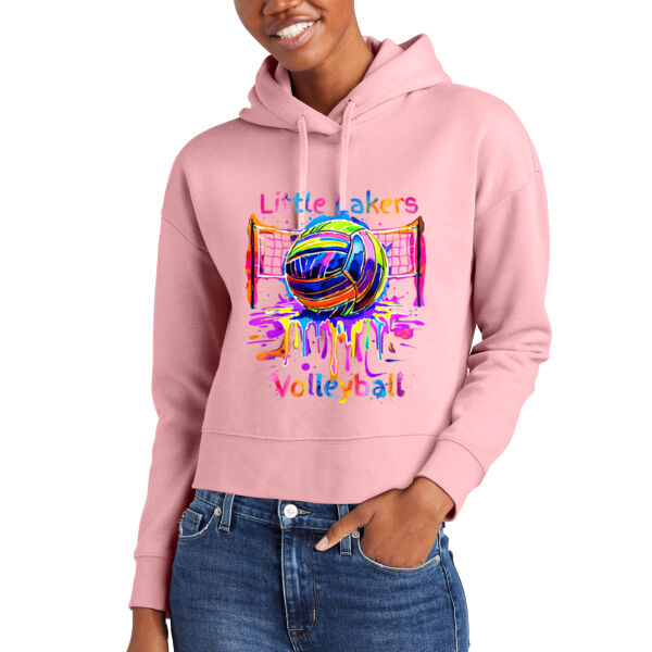 Volleyball - Paint - Women's Everyday Fleece Hoodie Thumbnail