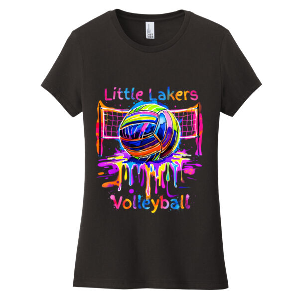 Volleyball - Paint - Women's Everyday T-Shirt Thumbnail